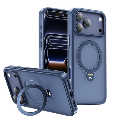 iPhone 17 360° Invisible Magnetic Stand Case