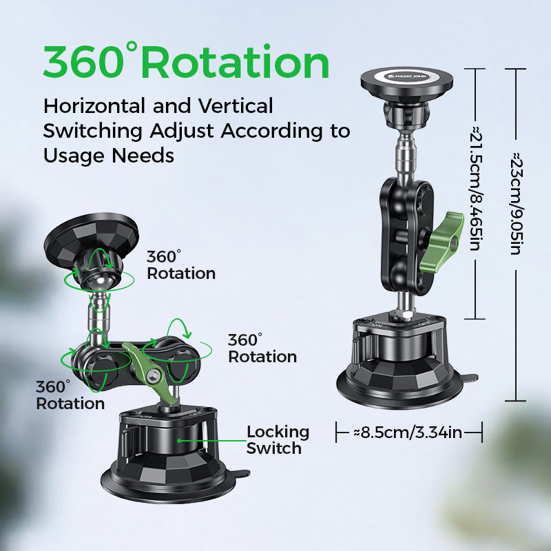 360° Magnetic Car Phone Holder