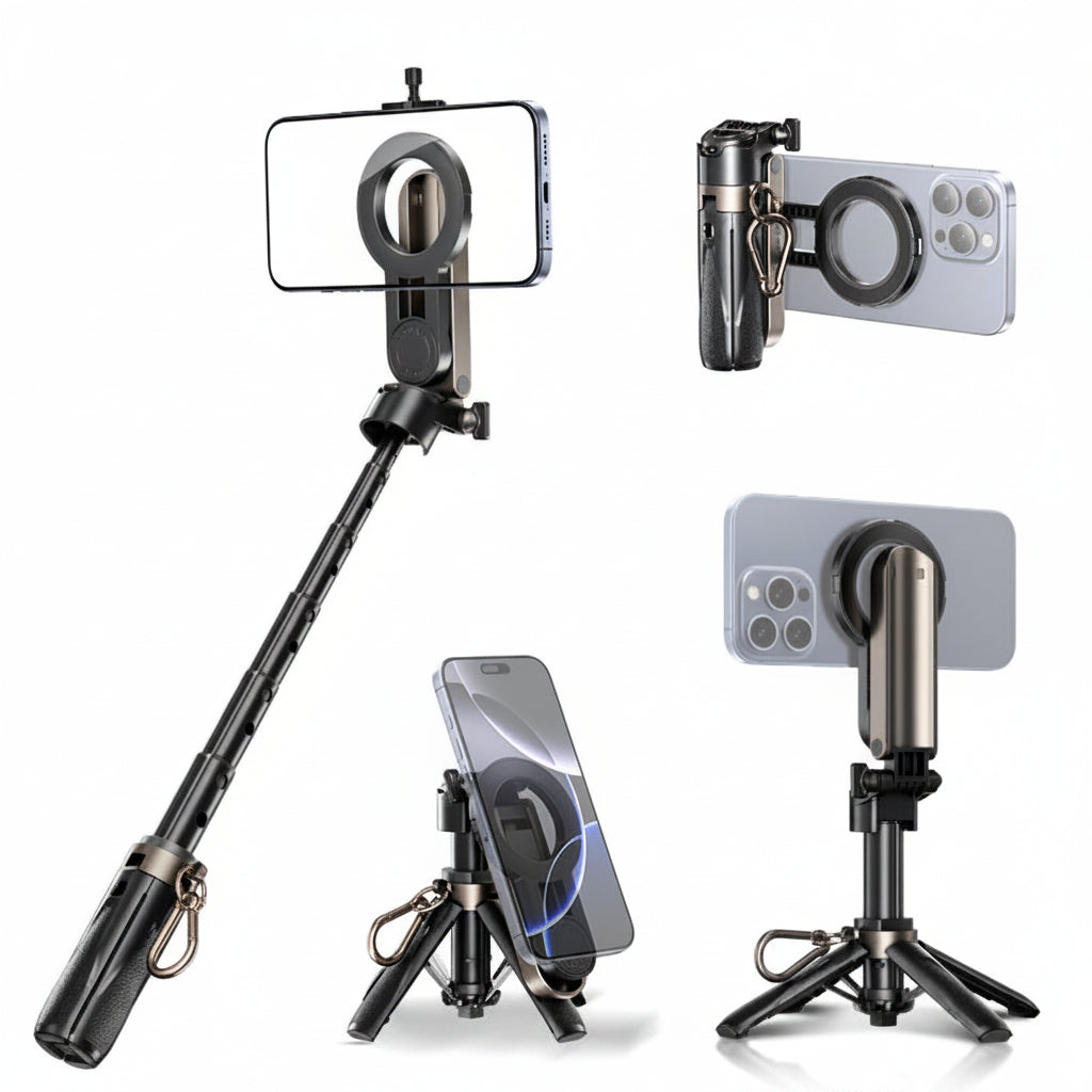 3-in-1 Magnetic Selfie Stick Tripod