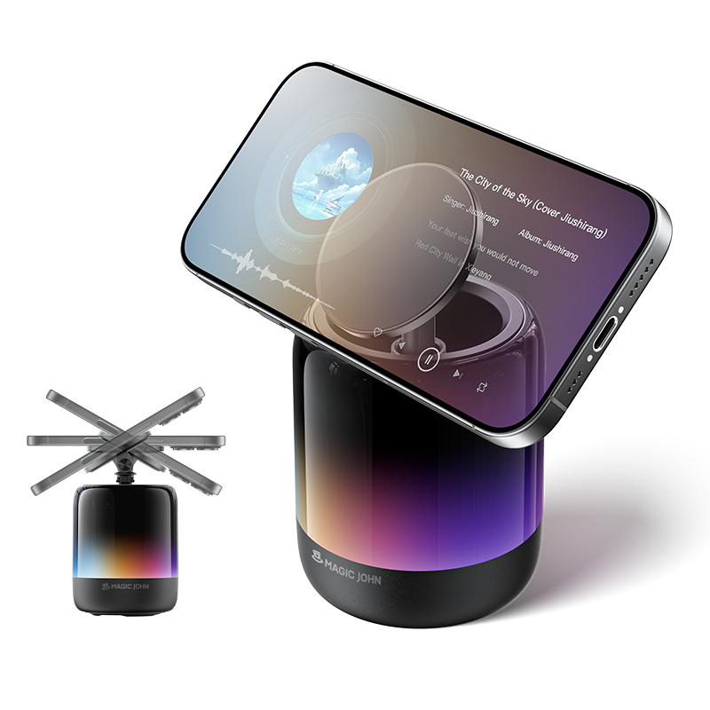 Upgraded Bluetooth Speaker Phone Stand