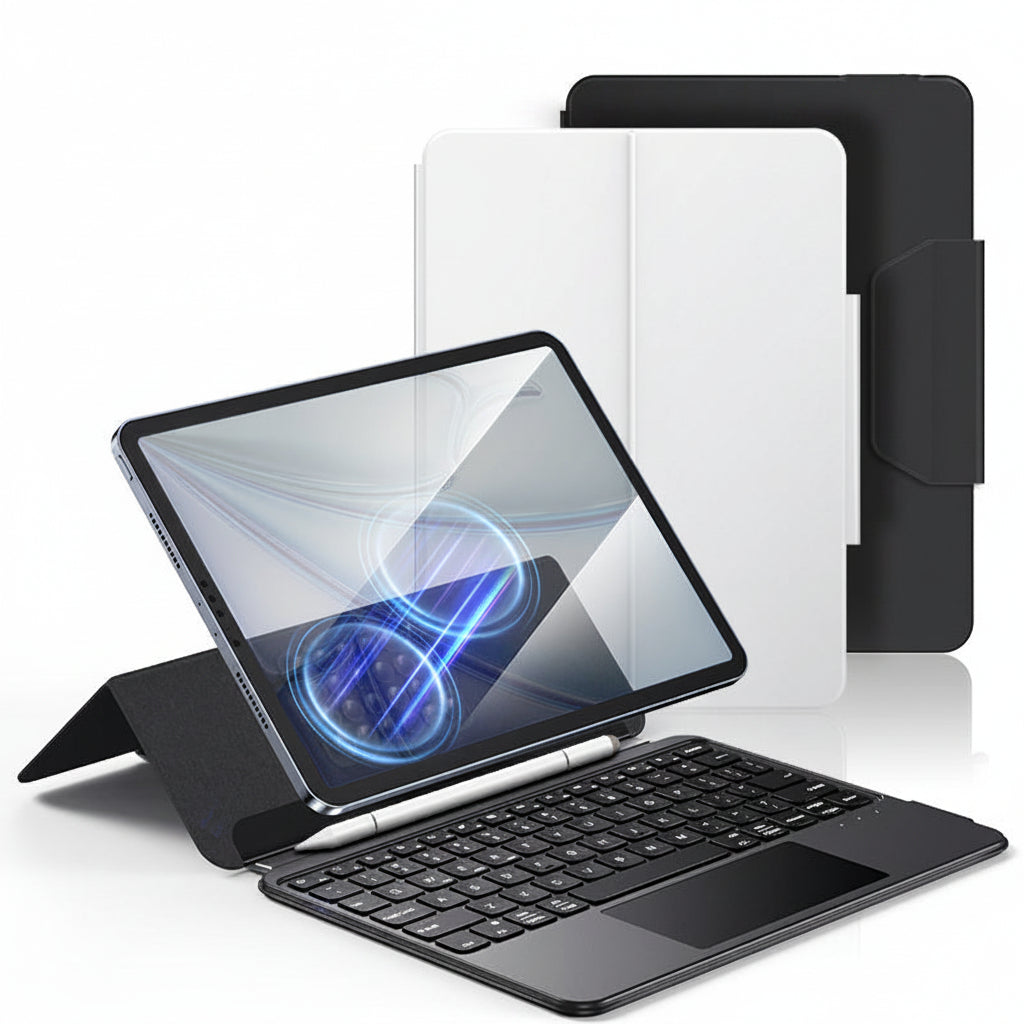 iPad Portable Bluetooth Magic Keyboard Case