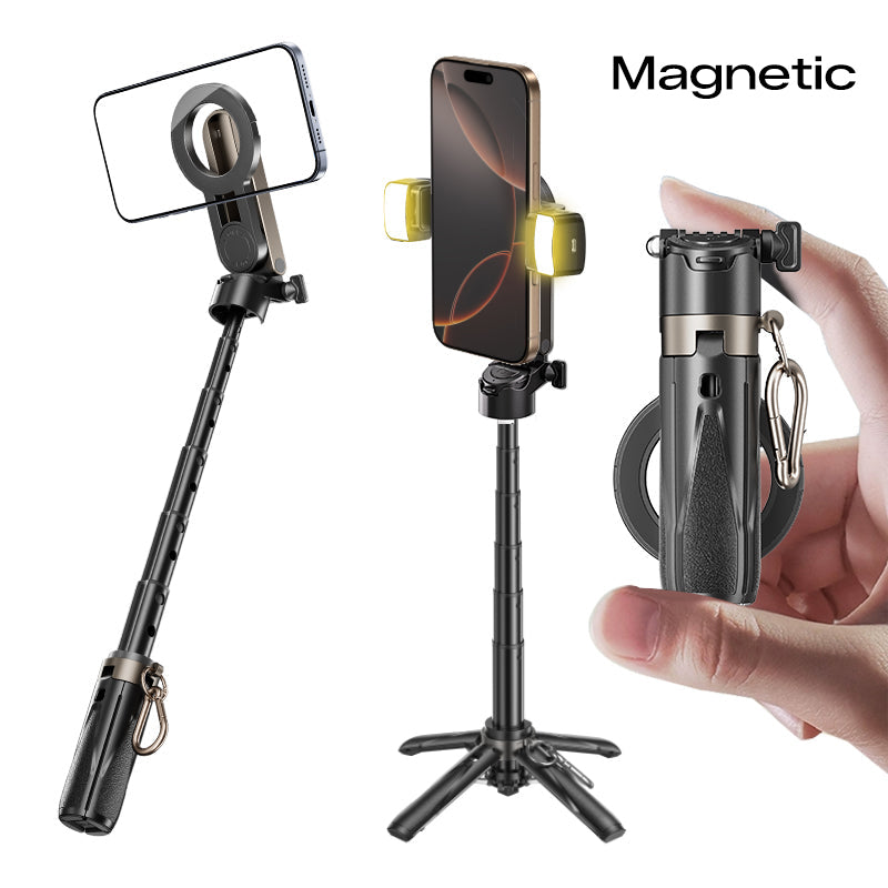 3-in-1 Magnetic Selfie Stick Tripod