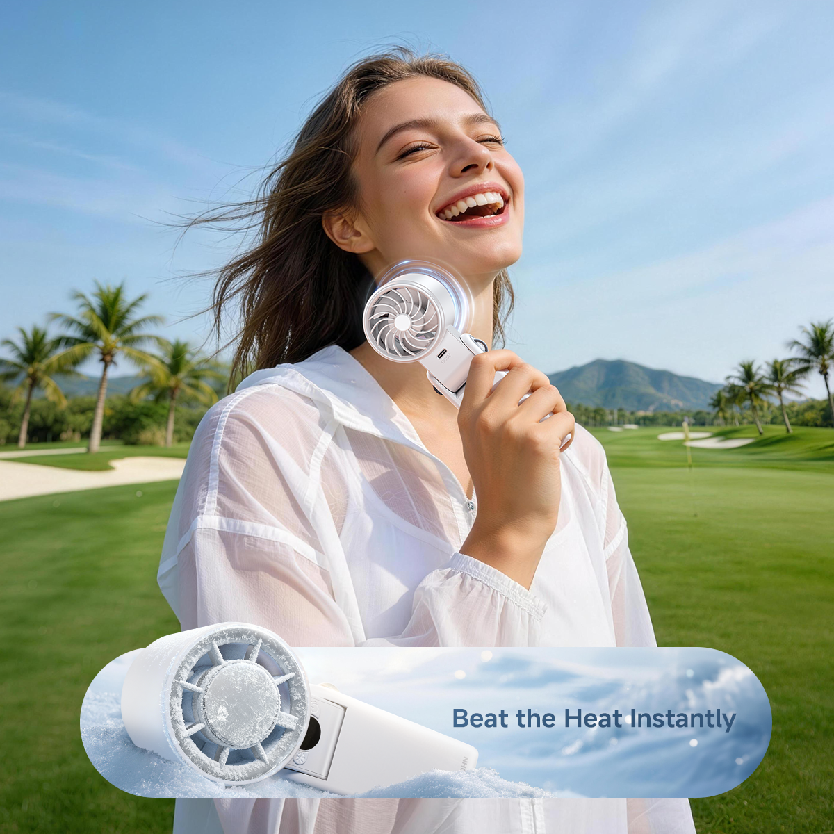Turbo 3-in-1 Handheld Fan