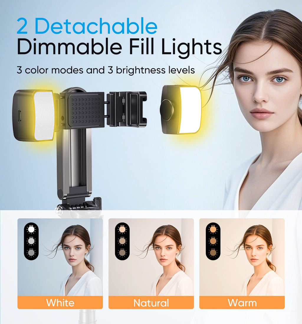3-in-1 Magnetic Selfie Stick Tripod