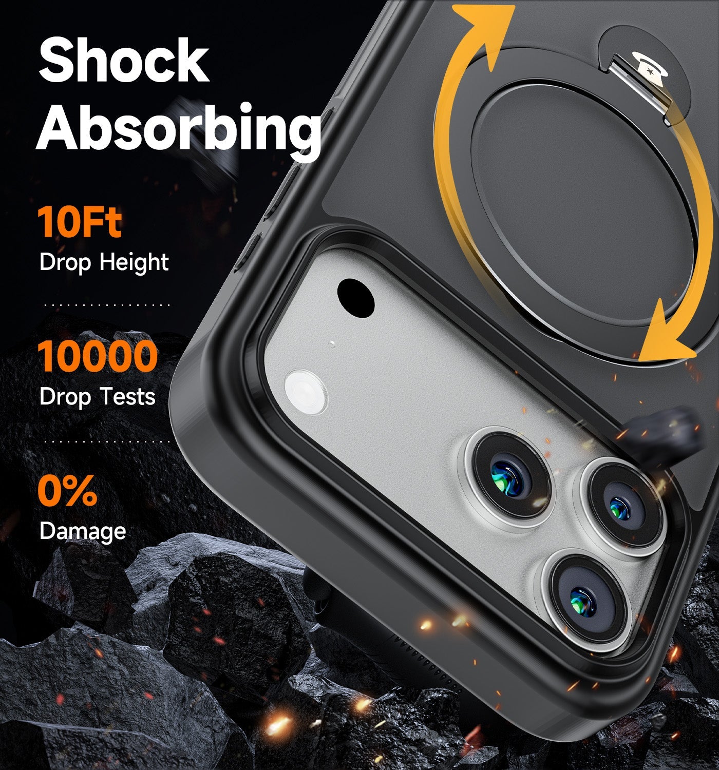 Galaxy S26 360° Invisible Magnetic Phone Case