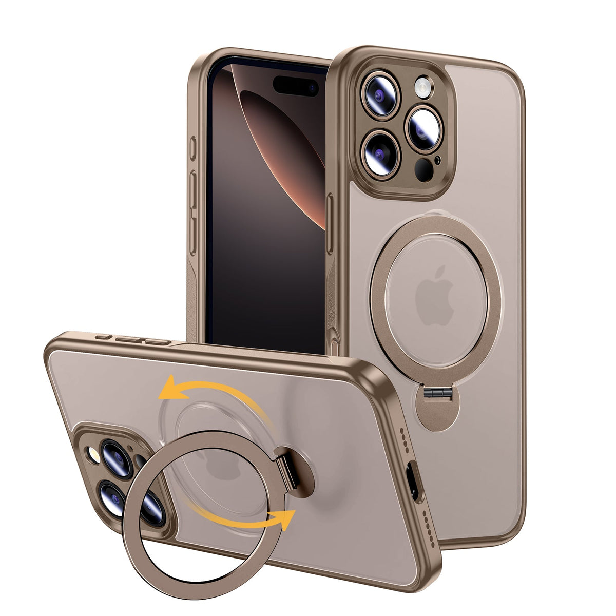 iPhone 16 360° Invisible Magnetic Phone Case