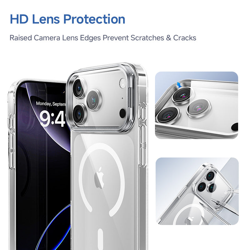 iPhone 17 Camera Cover Stand Phone Case