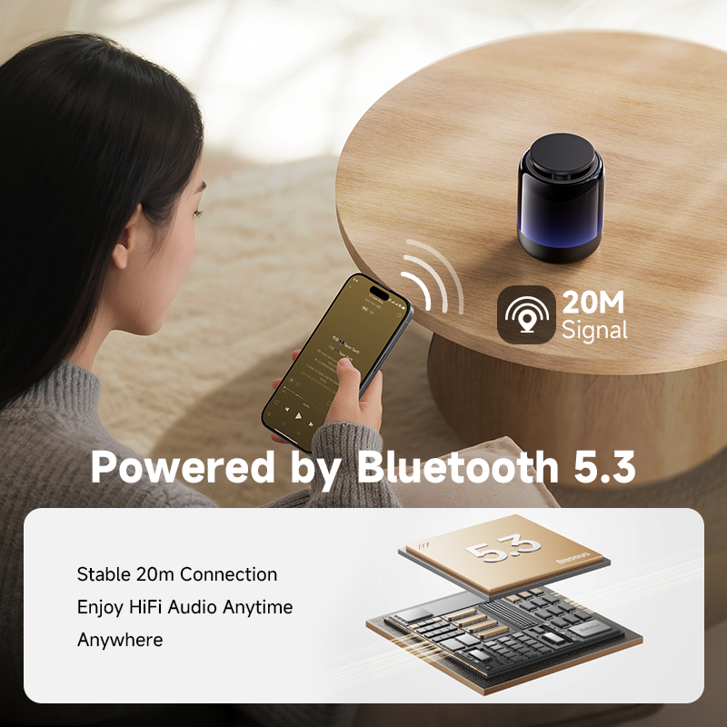 Upgraded Bluetooth Speaker Phone Stand
