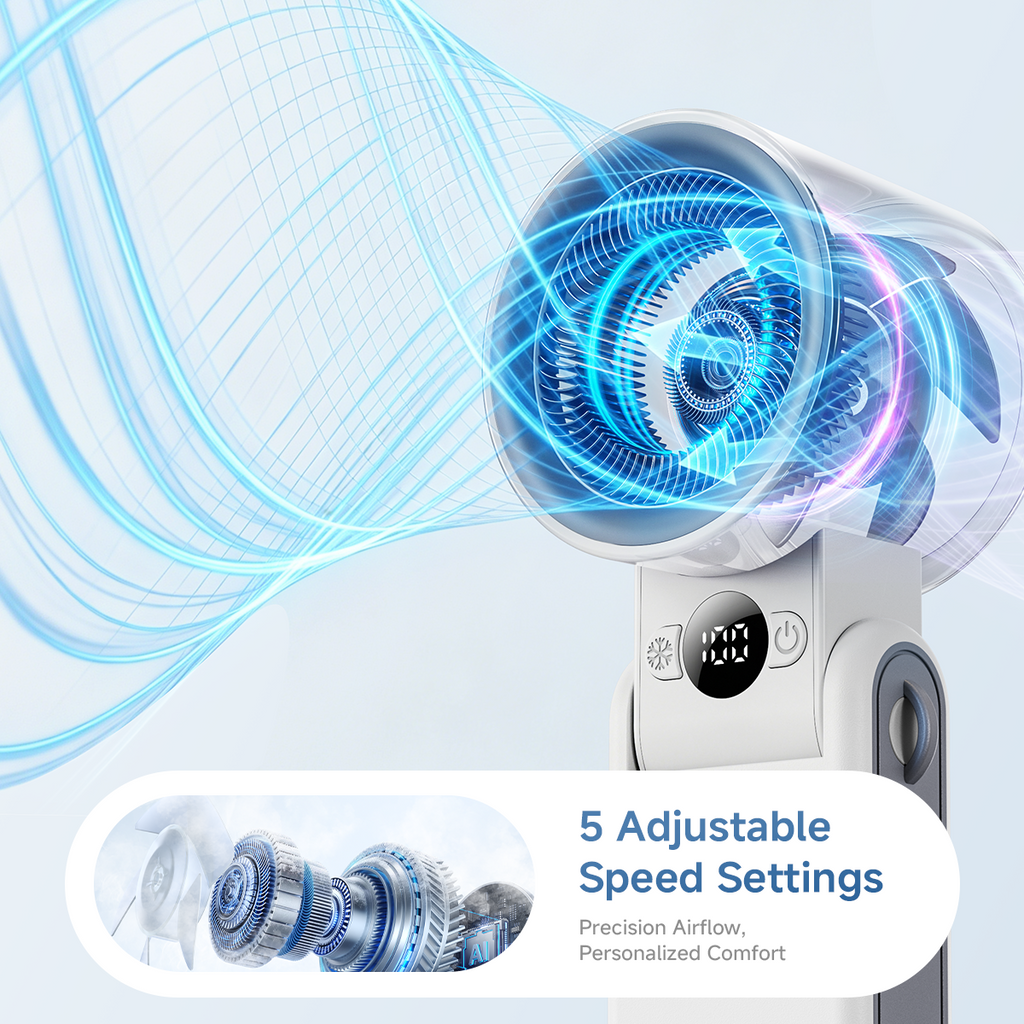 Turbo 3-in-1 Handheld Fan