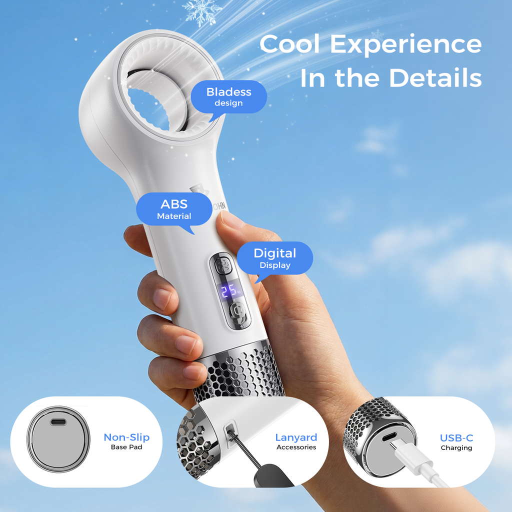 Handheld Bladeless Fan