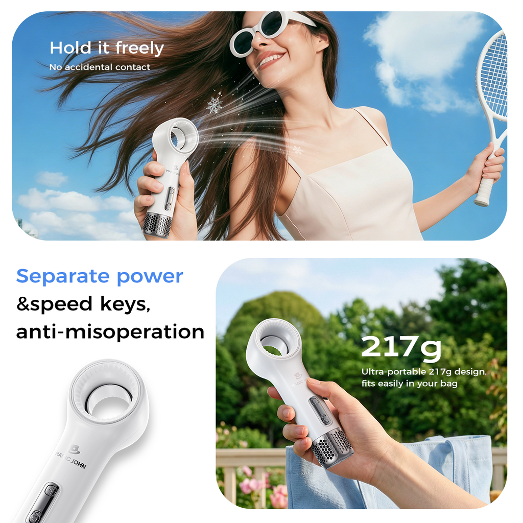 Handheld Bladeless Fan