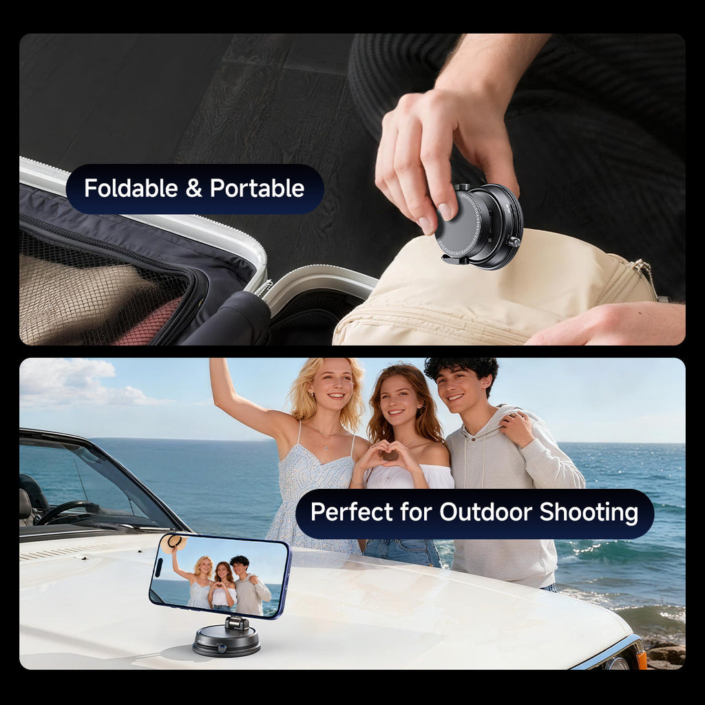 360° Clip-On Magnetic Car Holder