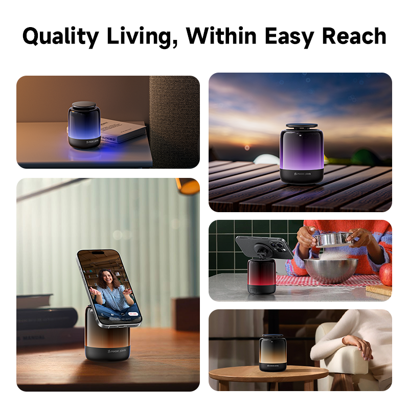 Upgraded Bluetooth Speaker Phone Stand