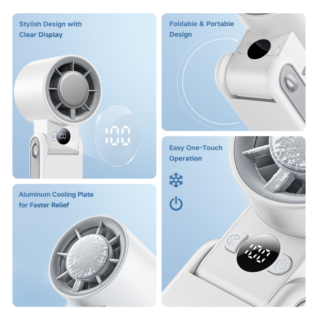 Turbo 3-in-1 Handheld Fan