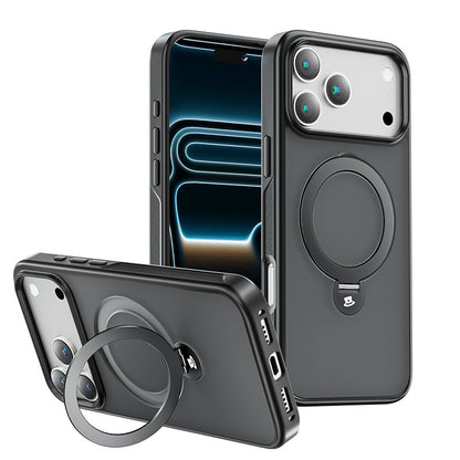 iPhone 17 360° Invisible Magnetic Stand Case