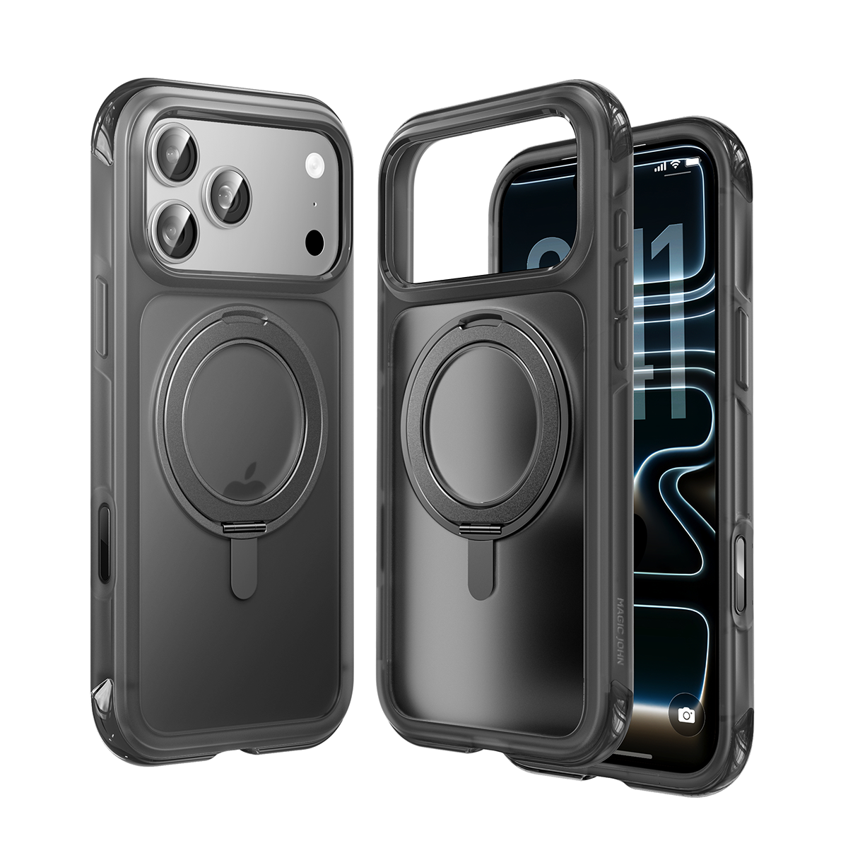 iPhone 17 K126 MagSafe Airbag Kickstand Case