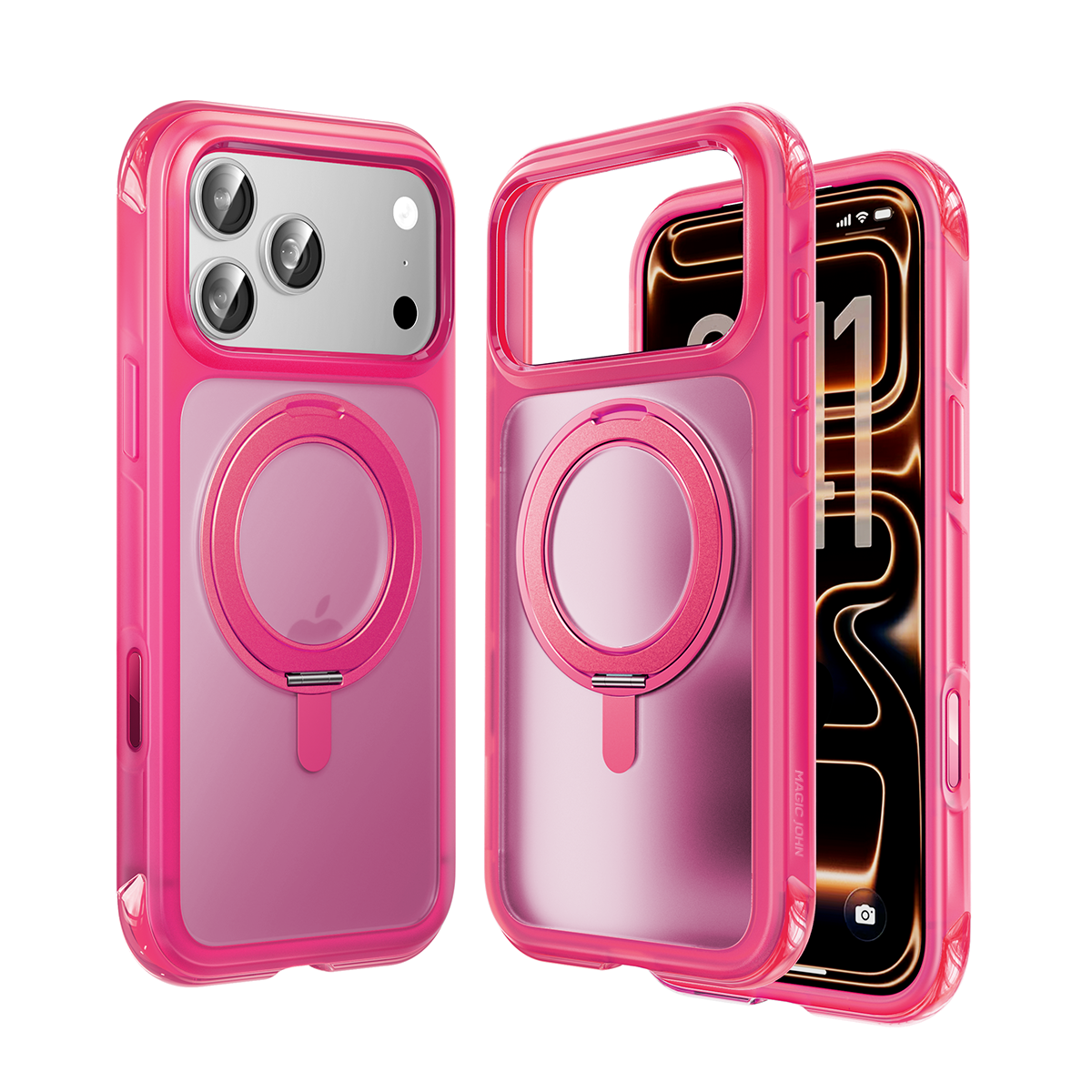 iPhone 17 K126 MagSafe Airbag Kickstand Case