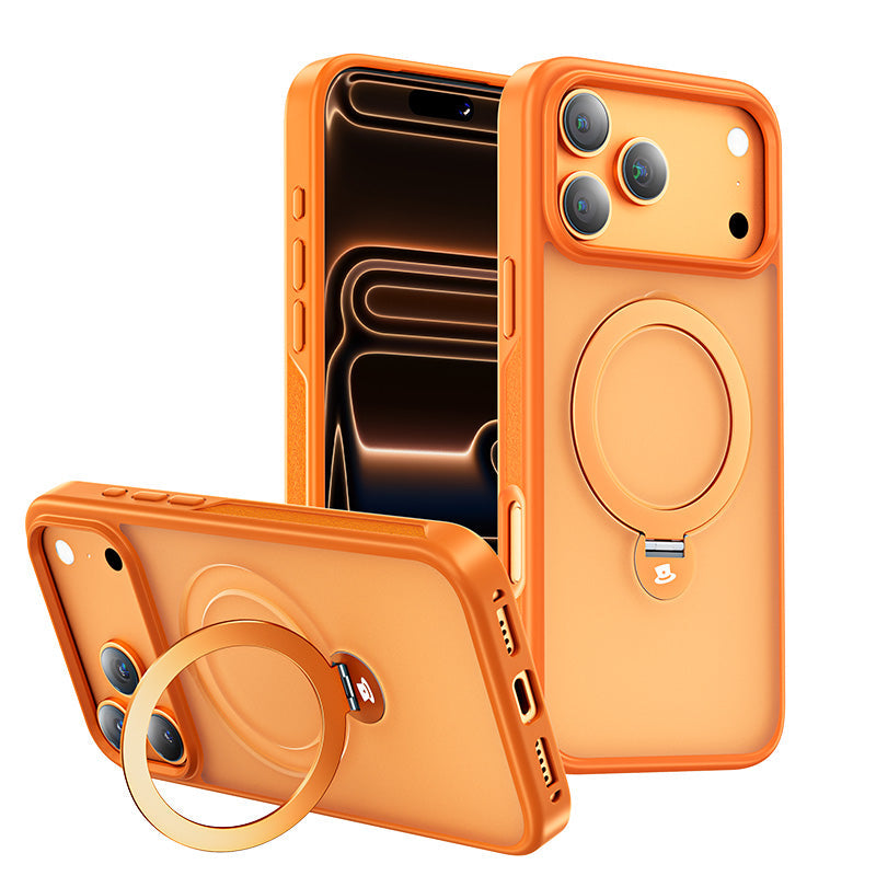 iPhone 17 360° Invisible Magnetic Stand Case
