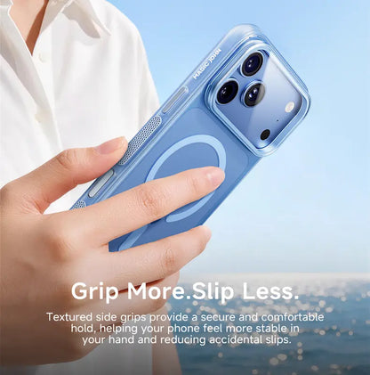 iPhone 17 K129 Magnetic Camera Stand Phone Case