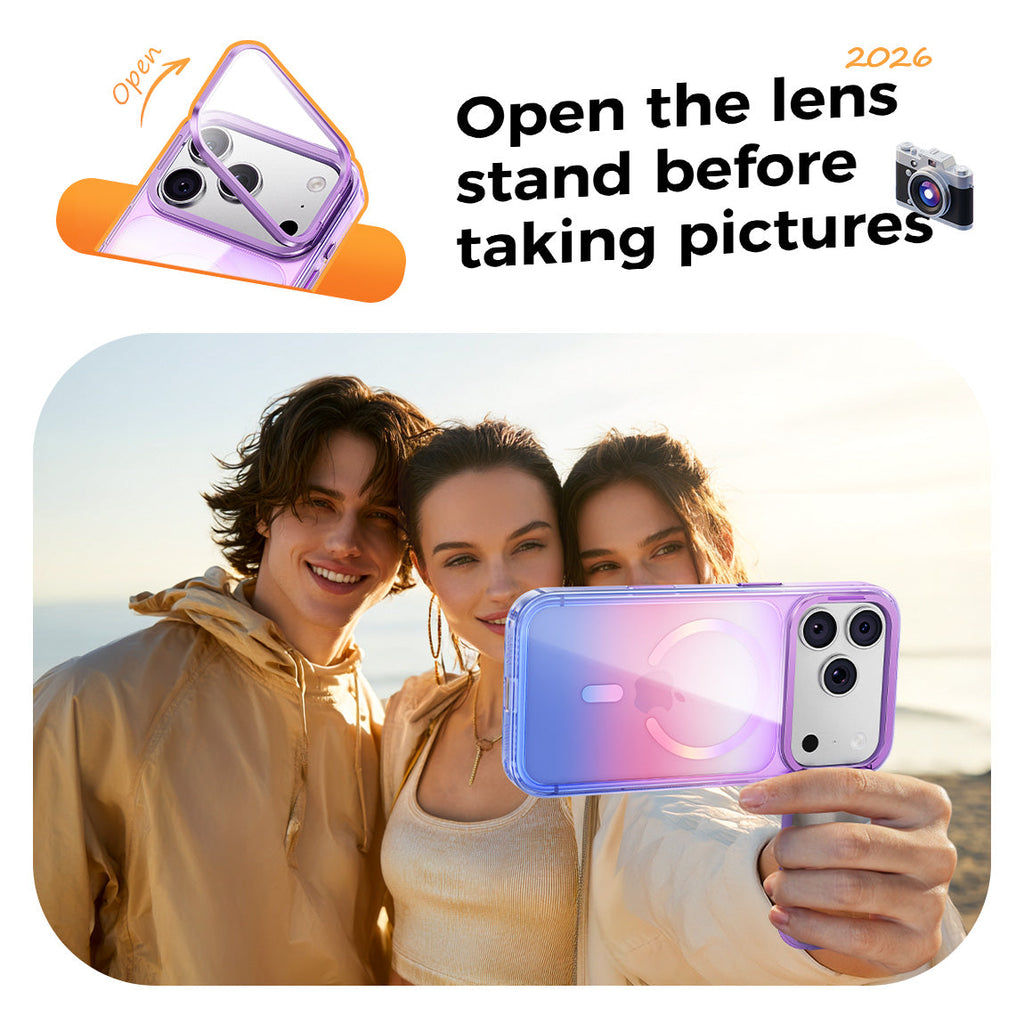 iPhone K6 Camera Cover Stand Case