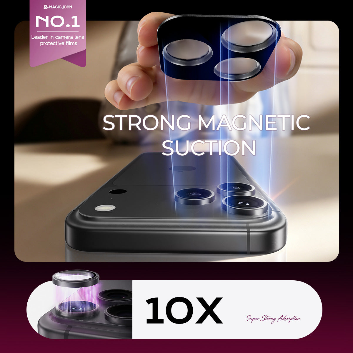 iPhone 17 Magnetic Lens Protector