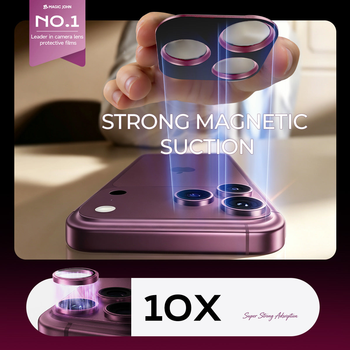 iPhone 17 Magnetic Lens Protector